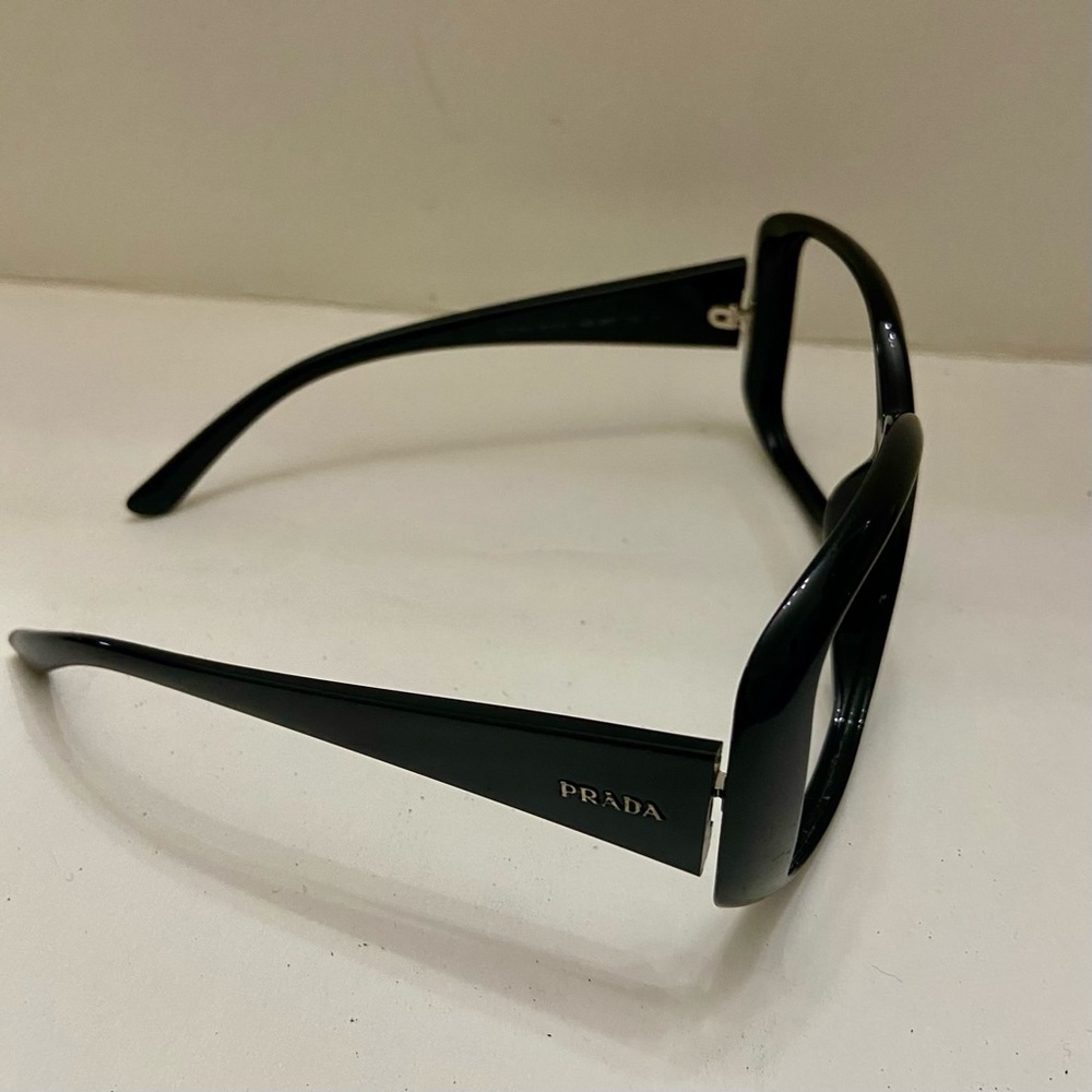 Prada Made in Italy Black (Frame Only) SPR 25N 61-13 1AB-3M1 135 2N - Picture 7 of 10